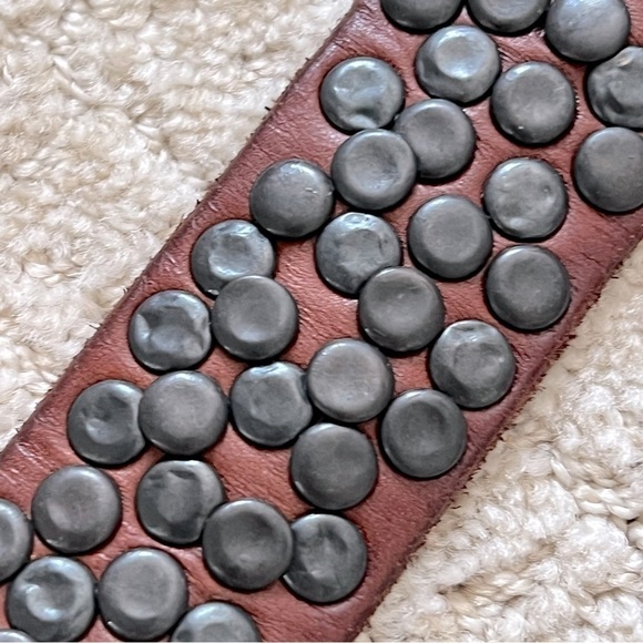 Joe’s Jeans Brown Leather with Studs Belt - Picture 10 of 10